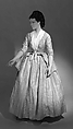 Dress, silk, French